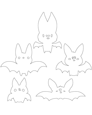 Cute Bat Patterns