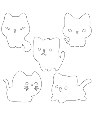 Cute Cat Patterns