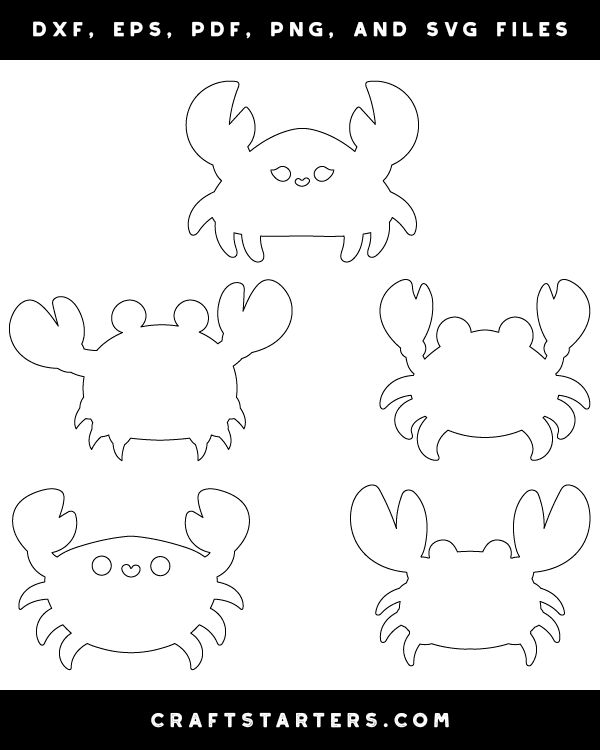 Cute Crab Patterns