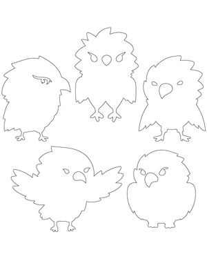 Cute Eagle Patterns