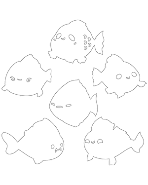 Cute Fish Patterns