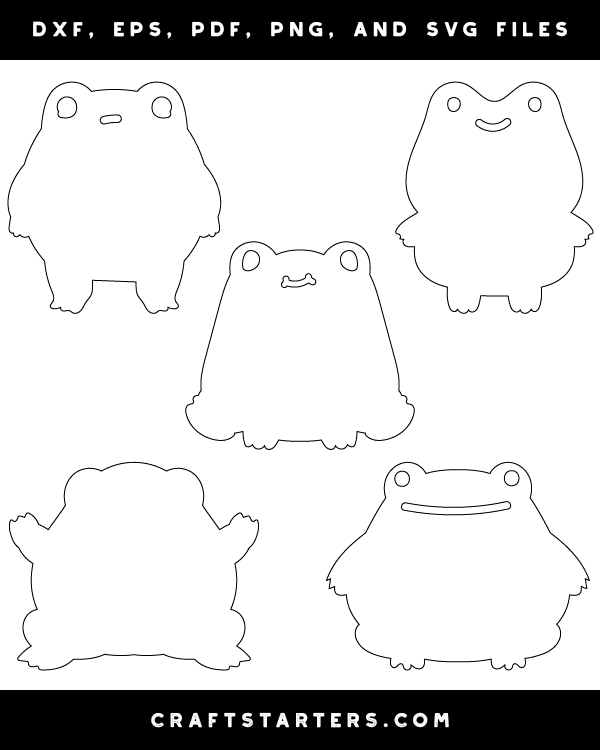 Cute Frog Patterns