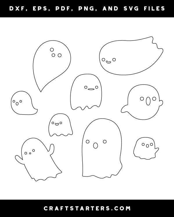 Cute Ghost Patterns