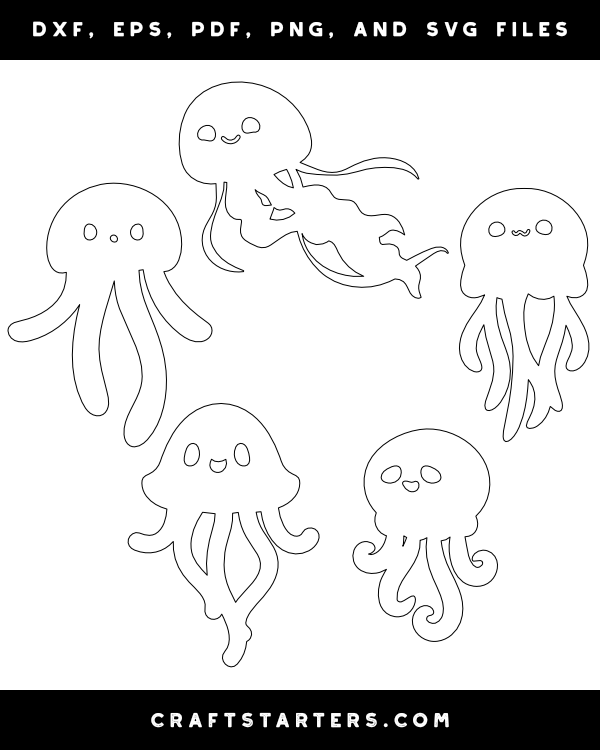 Cute Jellyfish Patterns