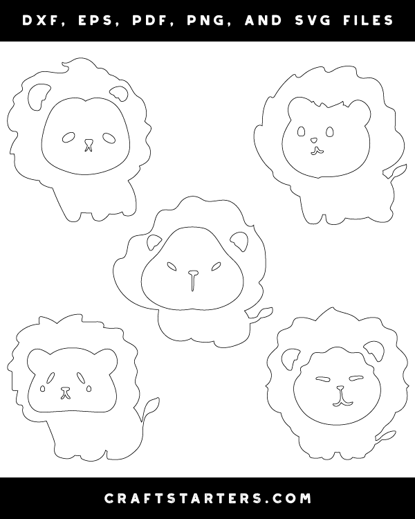 Cute Lion Patterns