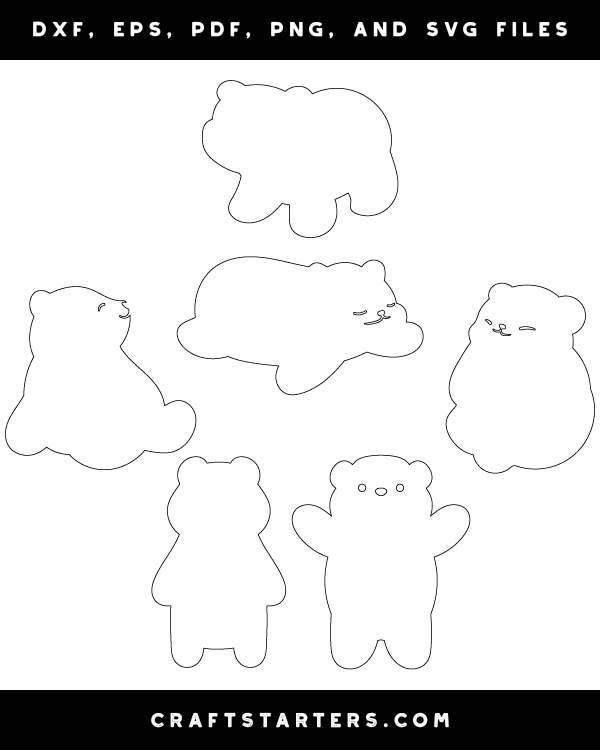 Cute Polar Bear Patterns