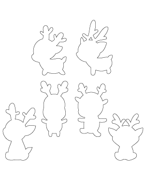Cute Reindeer Patterns