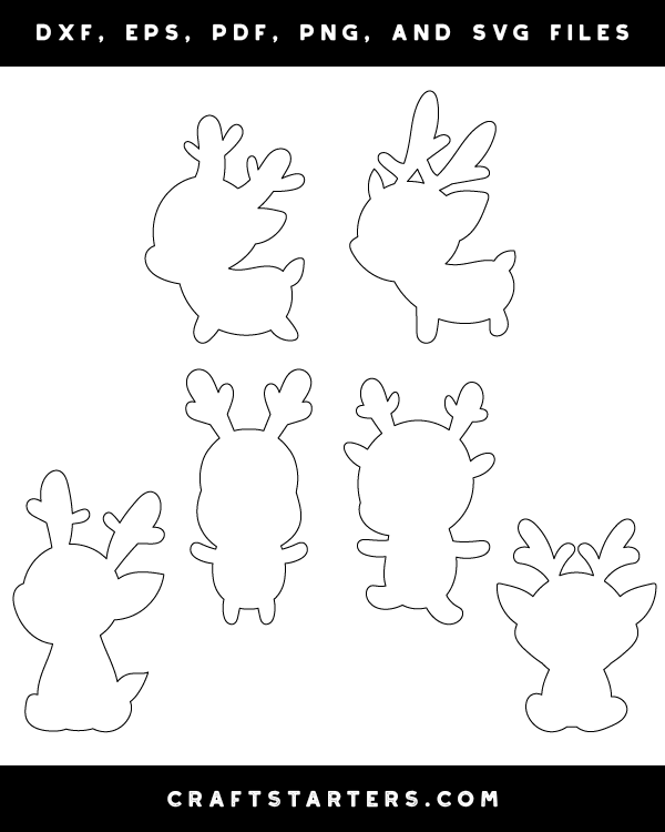 Cute Reindeer Patterns