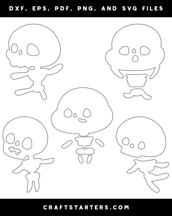 Cute Skeleton Patterns