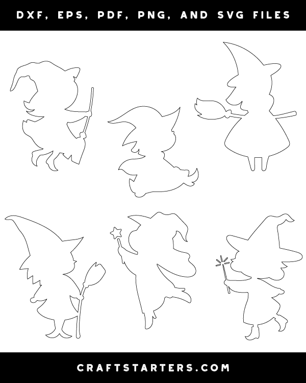 Cute Witch Patterns