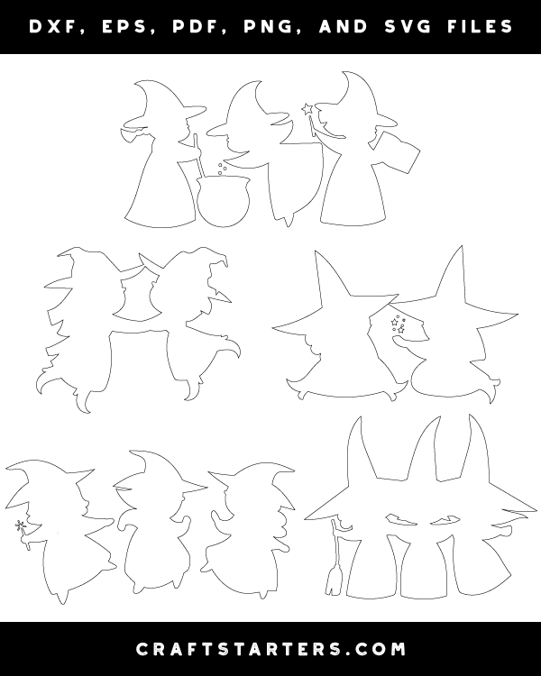 Cute Witches Patterns