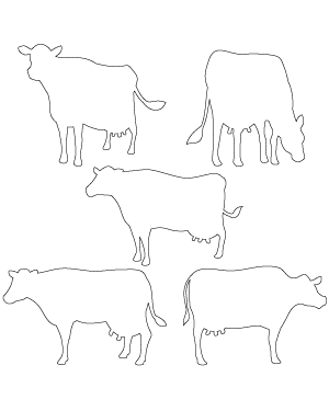 Dairy Cow Patterns