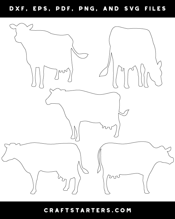 Dairy Cow Patterns