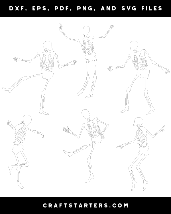 Dancing Skeleton Patterns