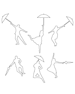 Dancing With Umbrella Patterns