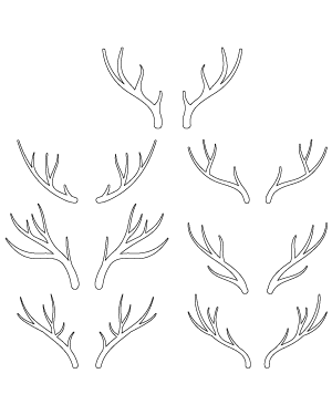 Deer Antlers Patterns