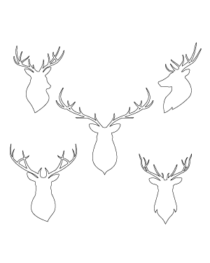 Deer Head Patterns