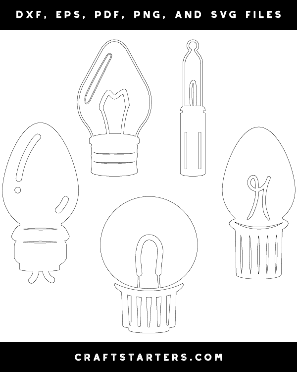 Detailed Christmas Light Patterns