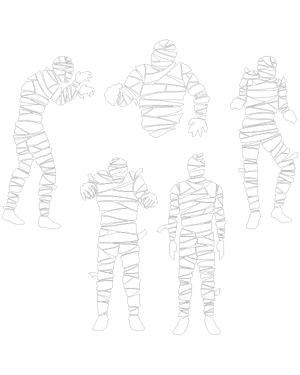 Detailed Mummy Patterns