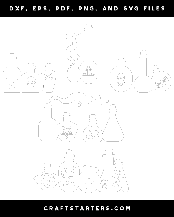 Detailed Potions Patterns
