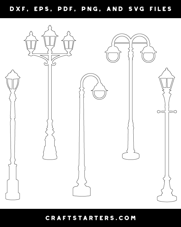 Detailed Street Lamp Patterns