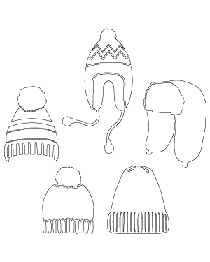 Detailed Winter Hat Patterns