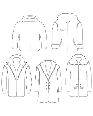 Detailed Winter Jacket Patterns