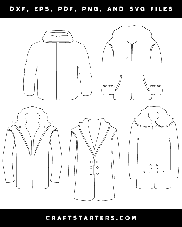 Detailed Winter Jacket Patterns