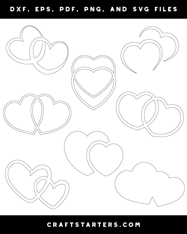 Double Hearts Patterns