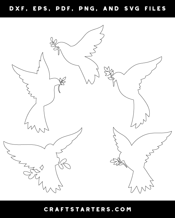 Dove and Olive Branch Patterns