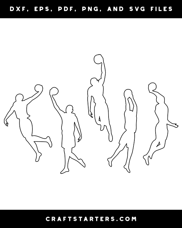 Dunking Basketball Player Patterns