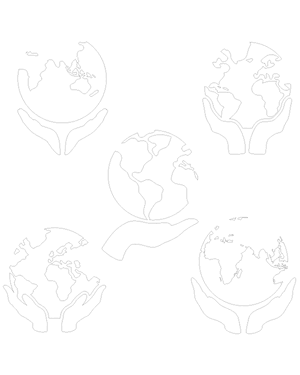 Earth and Hands Patterns
