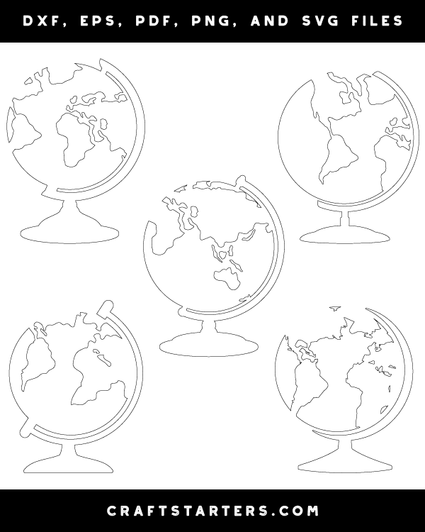Earth Globe Patterns