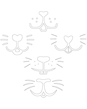 Easter Bunny Mouth Patterns