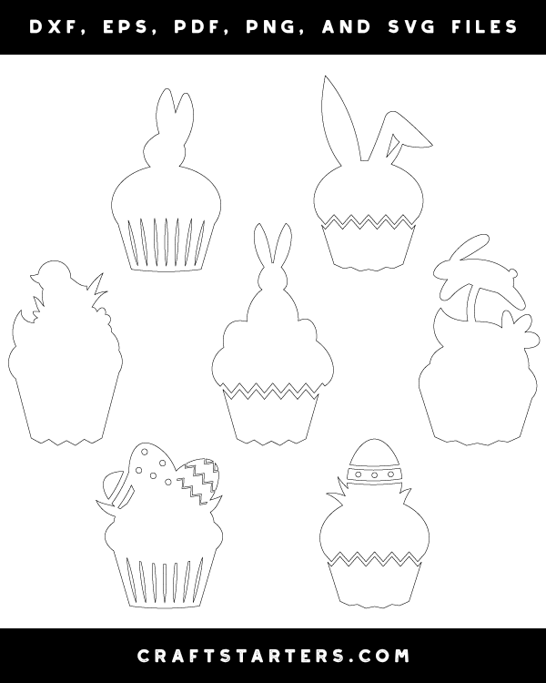 Easter Cupcake Patterns