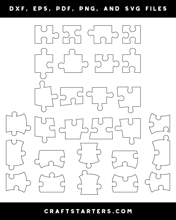 Edge Puzzle Piece Patterns