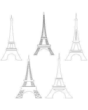 Eiffel Tower Patterns