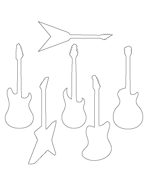 Electric Guitar Patterns