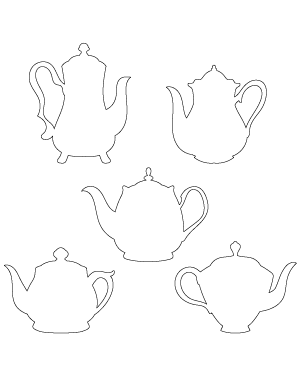 Elegant Teapot Patterns