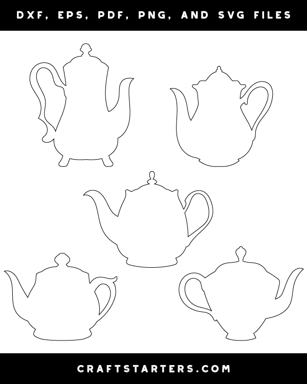 Elegant Teapot Patterns