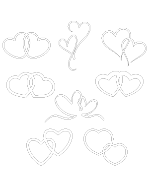 Entwined Hearts Patterns