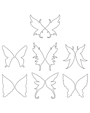 Fairy Wings Patterns