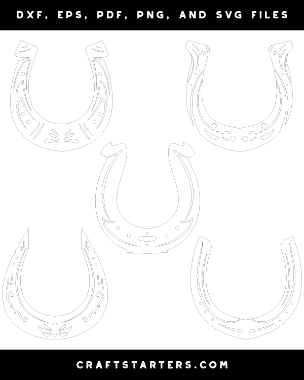 Fancy Horseshoe Patterns