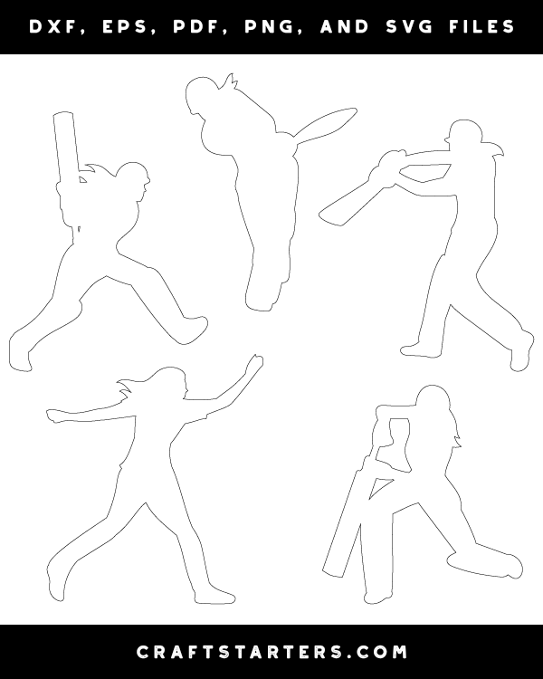 Female Cricket Player Patterns