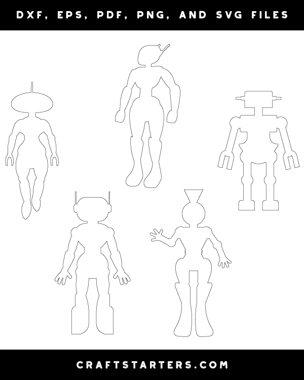 Female Robot Patterns