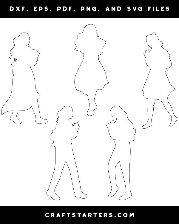 Female Student Walking Patterns