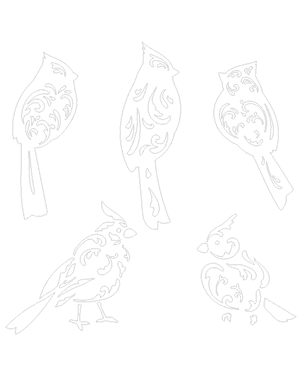 Filigree Cardinal Patterns