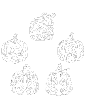 Filigree Pumpkin Patterns