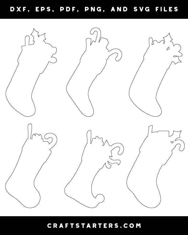 Filled Christmas Stocking Patterns
