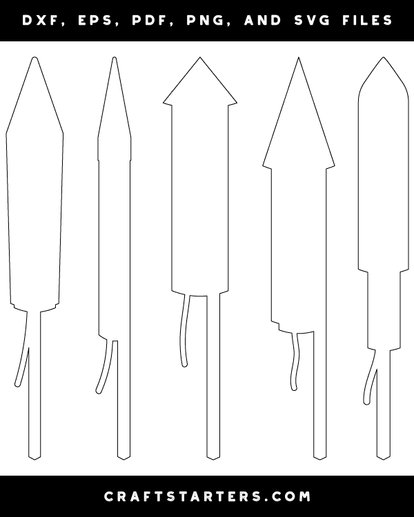 Fireworks Rocket Patterns